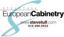 A logo for steve tull european cabinetry in austin texas