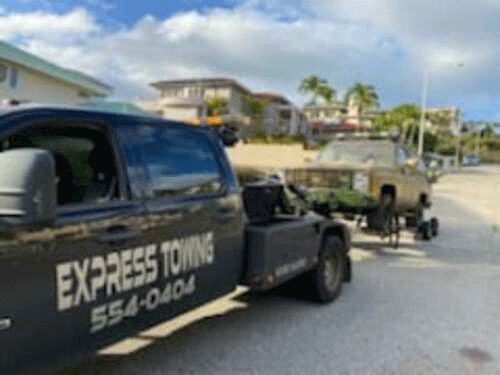 Junk Car Towing — Honolulu, HI — Express Towing