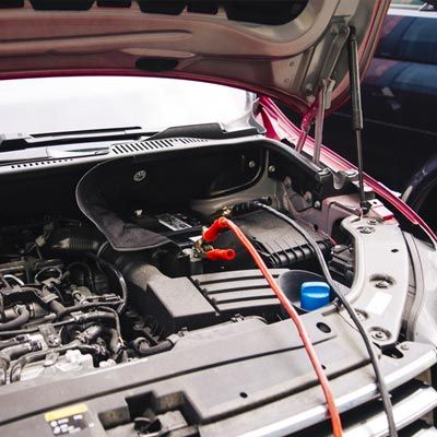 Charging car battery