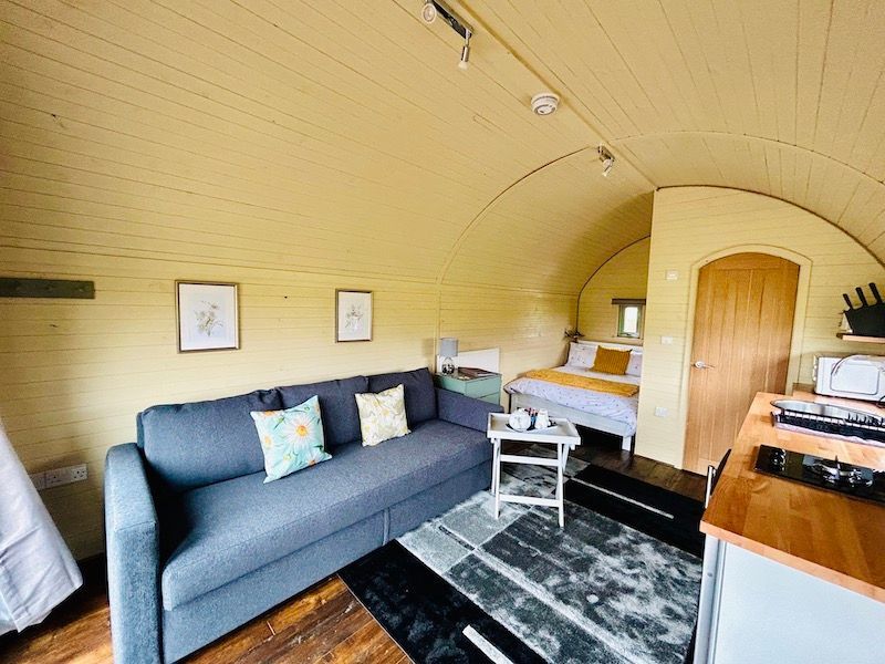 hot tub glamping dumfries & galloway