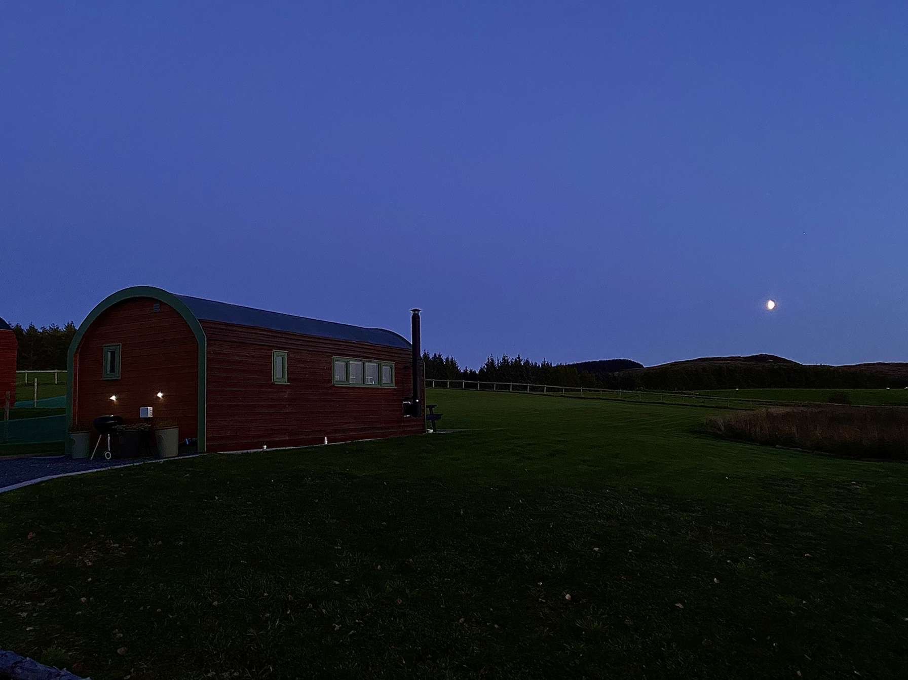 dark skies glamping in Dumfries and Galloway