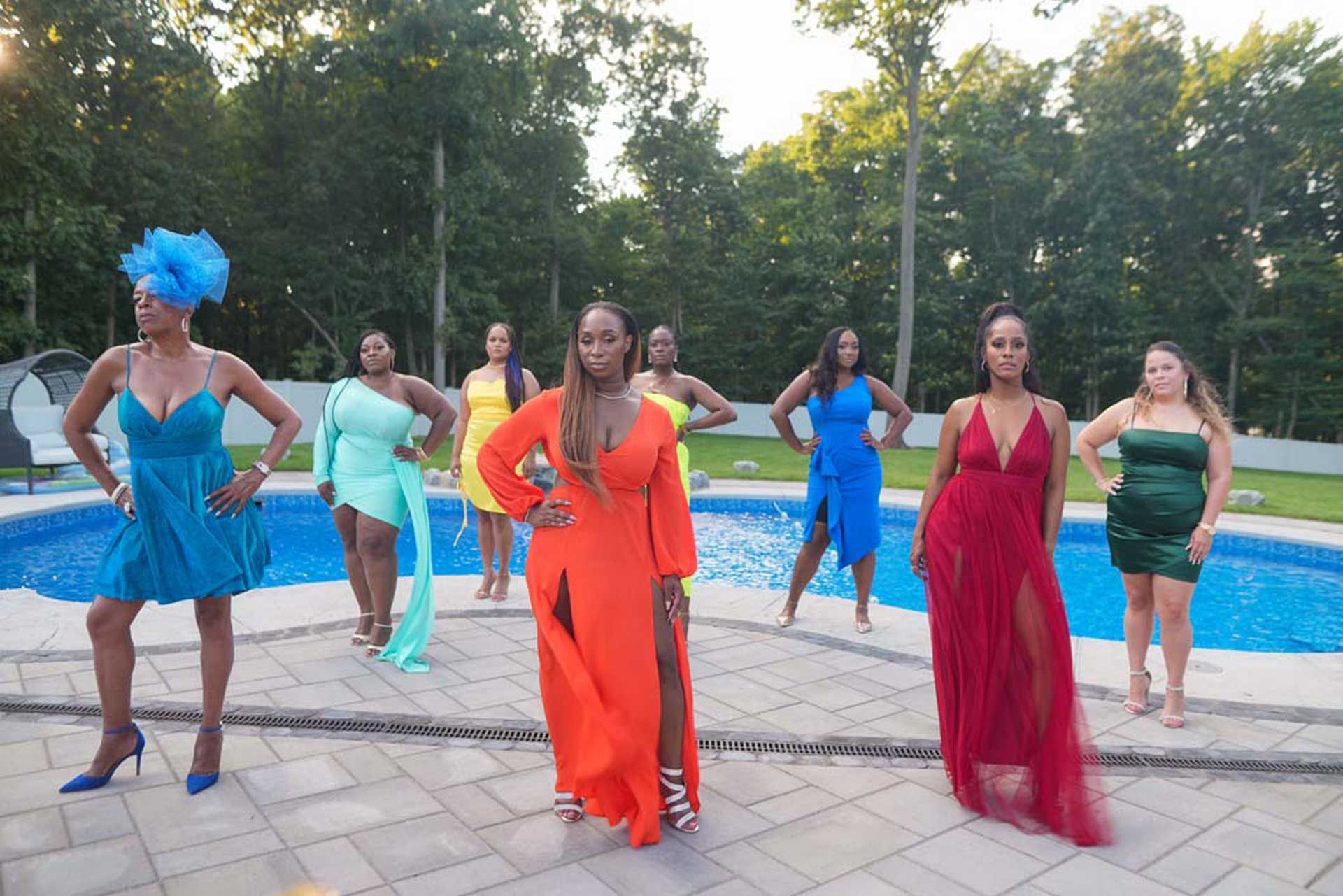 Create That Party Team Wearing Dress