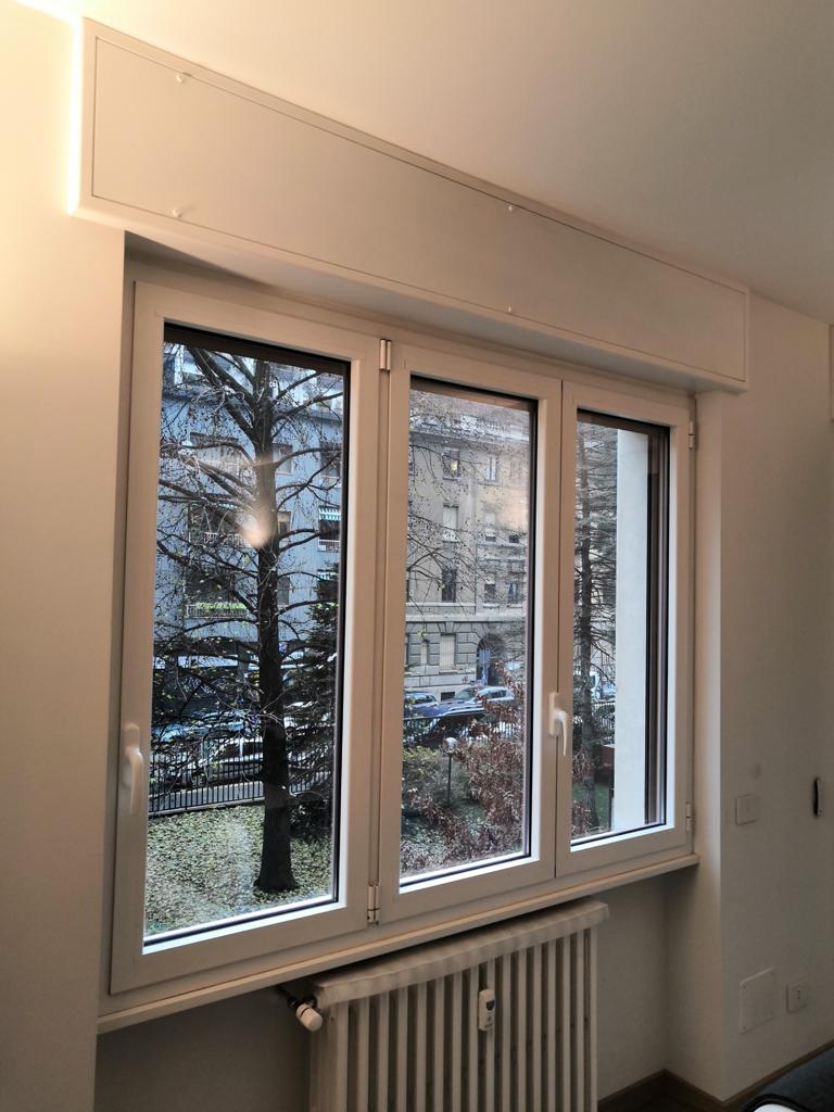 finestra in alluminio