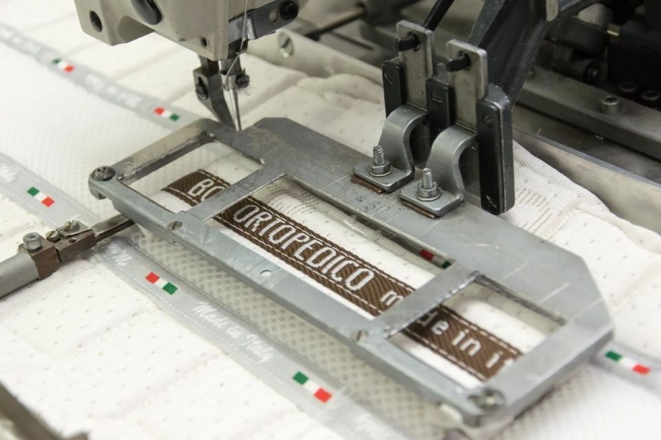 materassi ignifughi nel negozio di materassi a Lecce