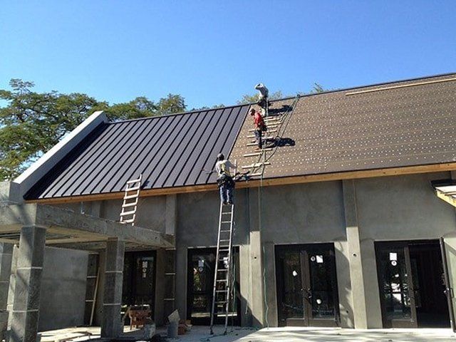 Installing Metal Roofing — Miami, FL — A Palmer Roofing, Inc.