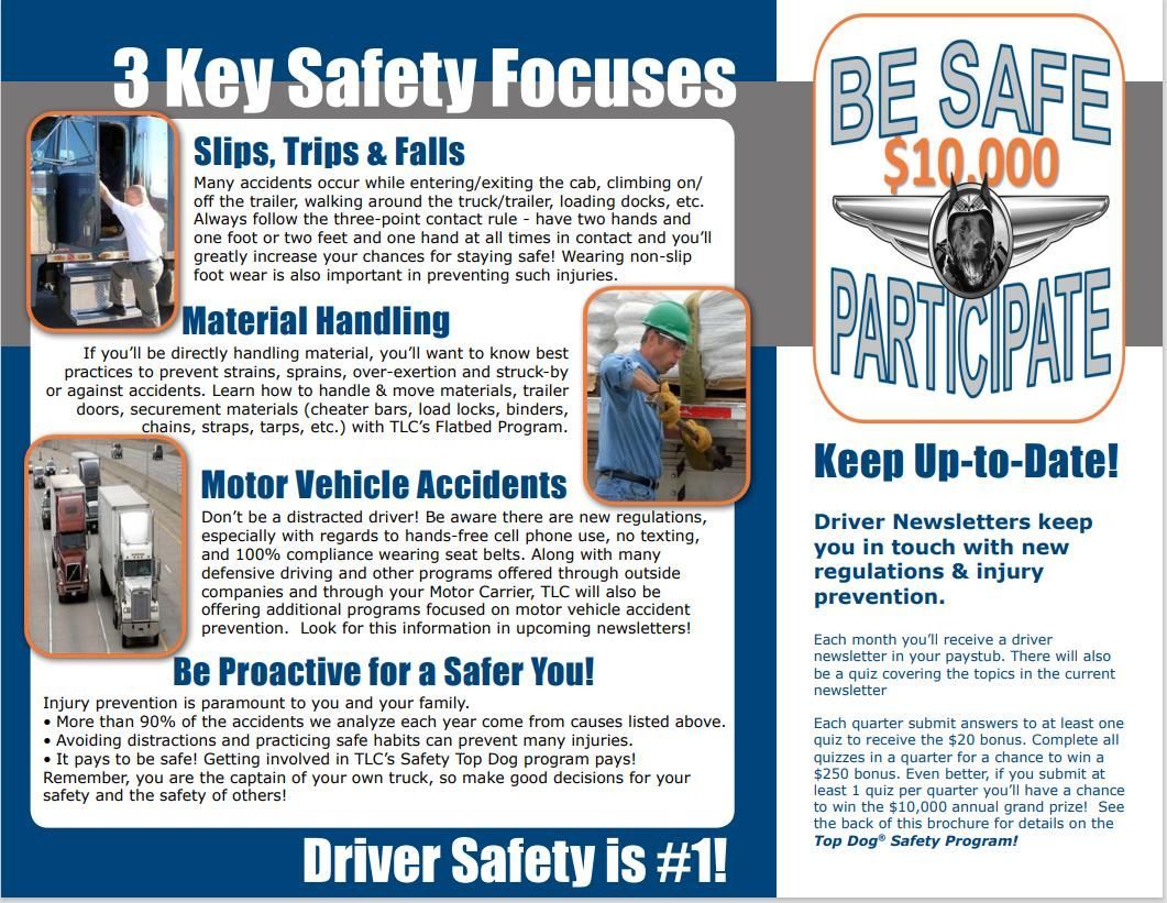 A poster that says be safe $ 10,000 participate