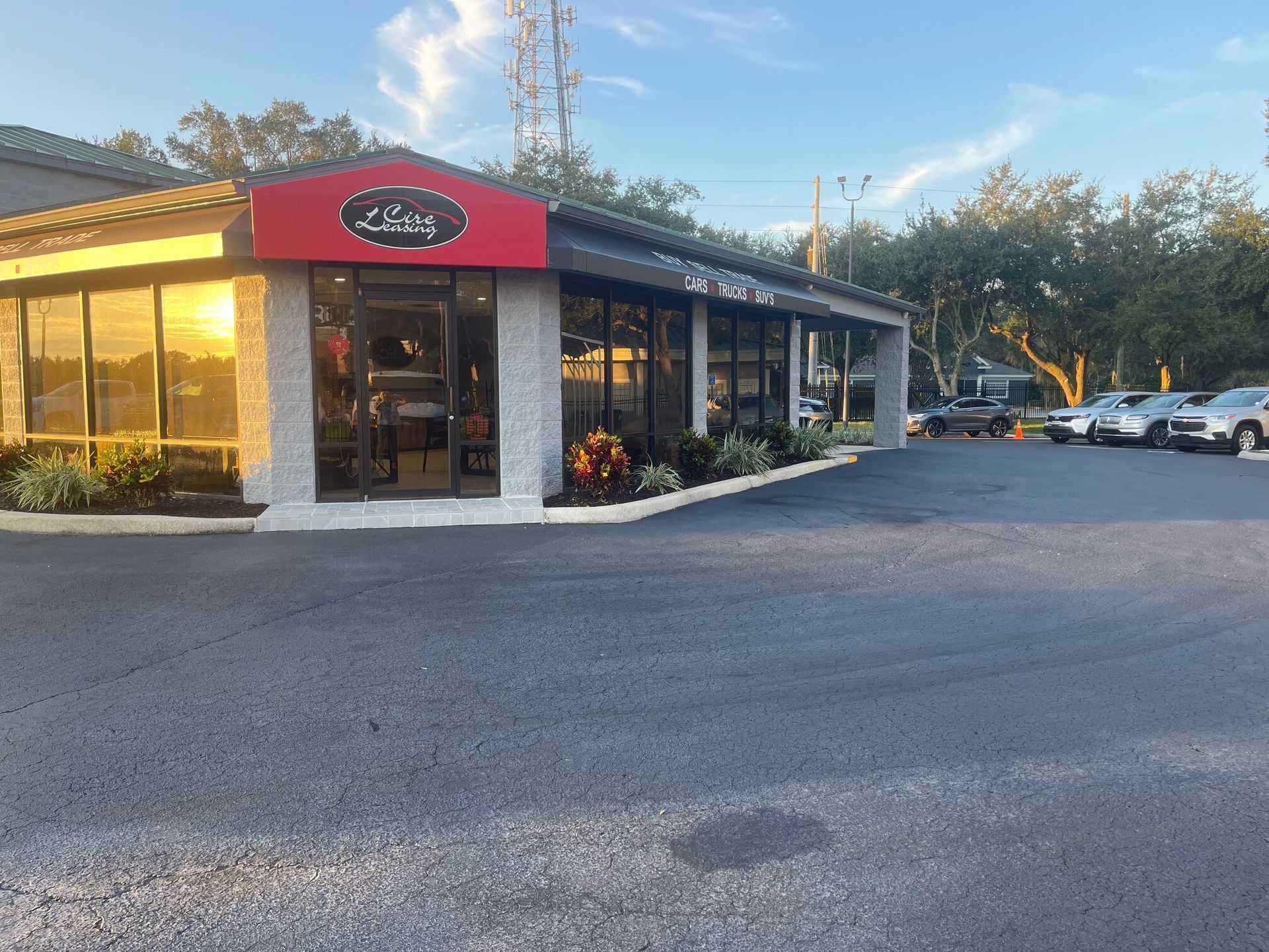 Outside view of the auto shop | High Line Service & Repair