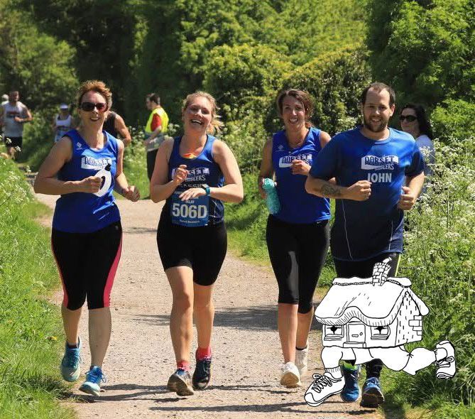 North Dorset Village Marathon ladies team