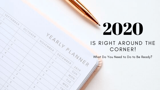 A yearly planner is right around the corner in 2020