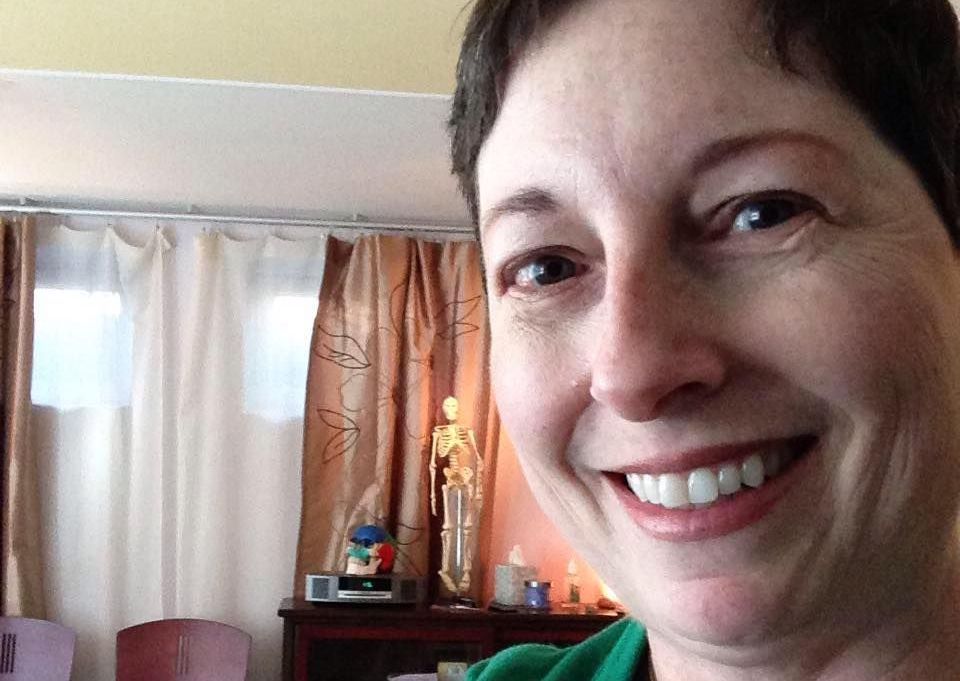 Licensed Massage therapist Susan Mathason selfie
