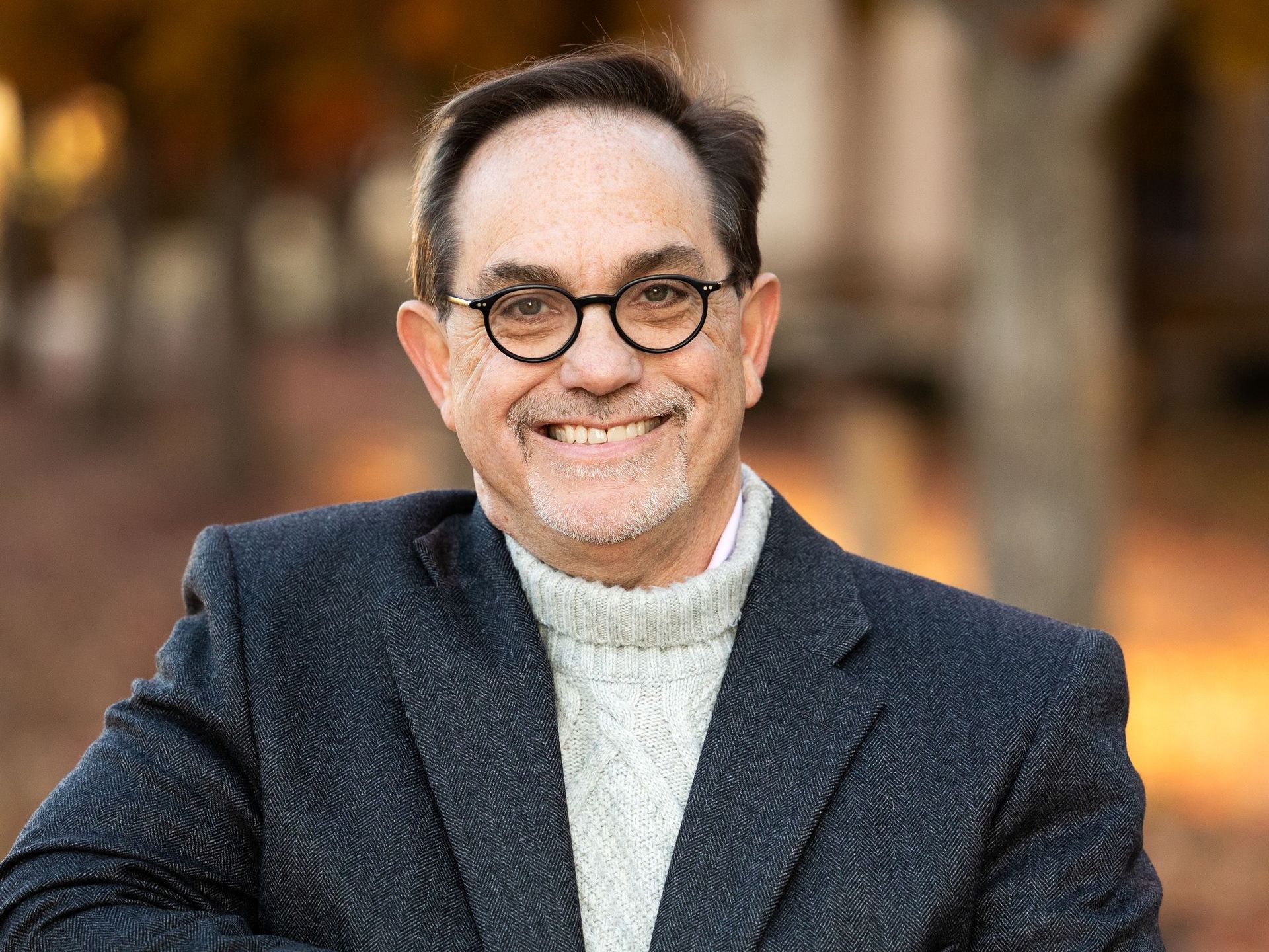 communications expert JD Schramm smiles at the camera