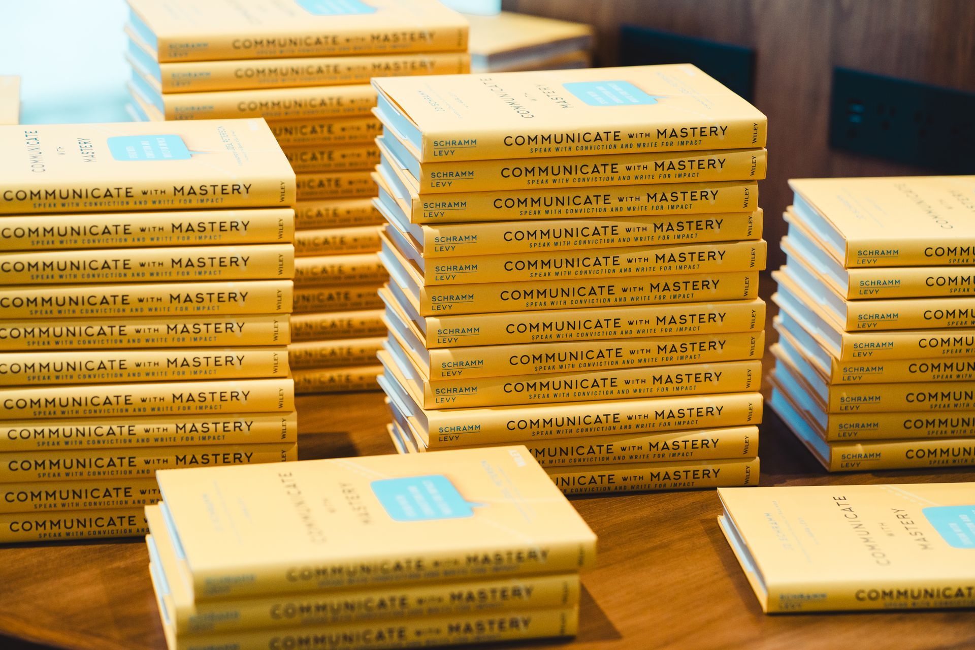 images of JD Schramm's book, Communicate with Mastery