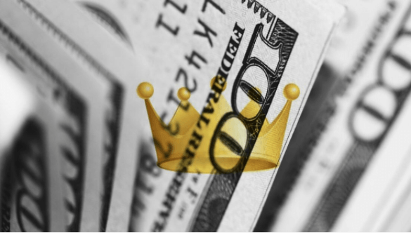 money with crown