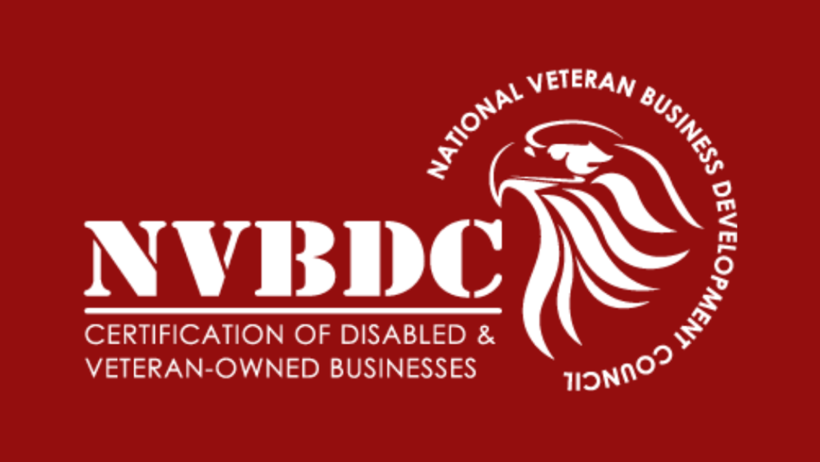 A logo for the national veteran business development council