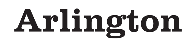 Arlington in bold, black text.
