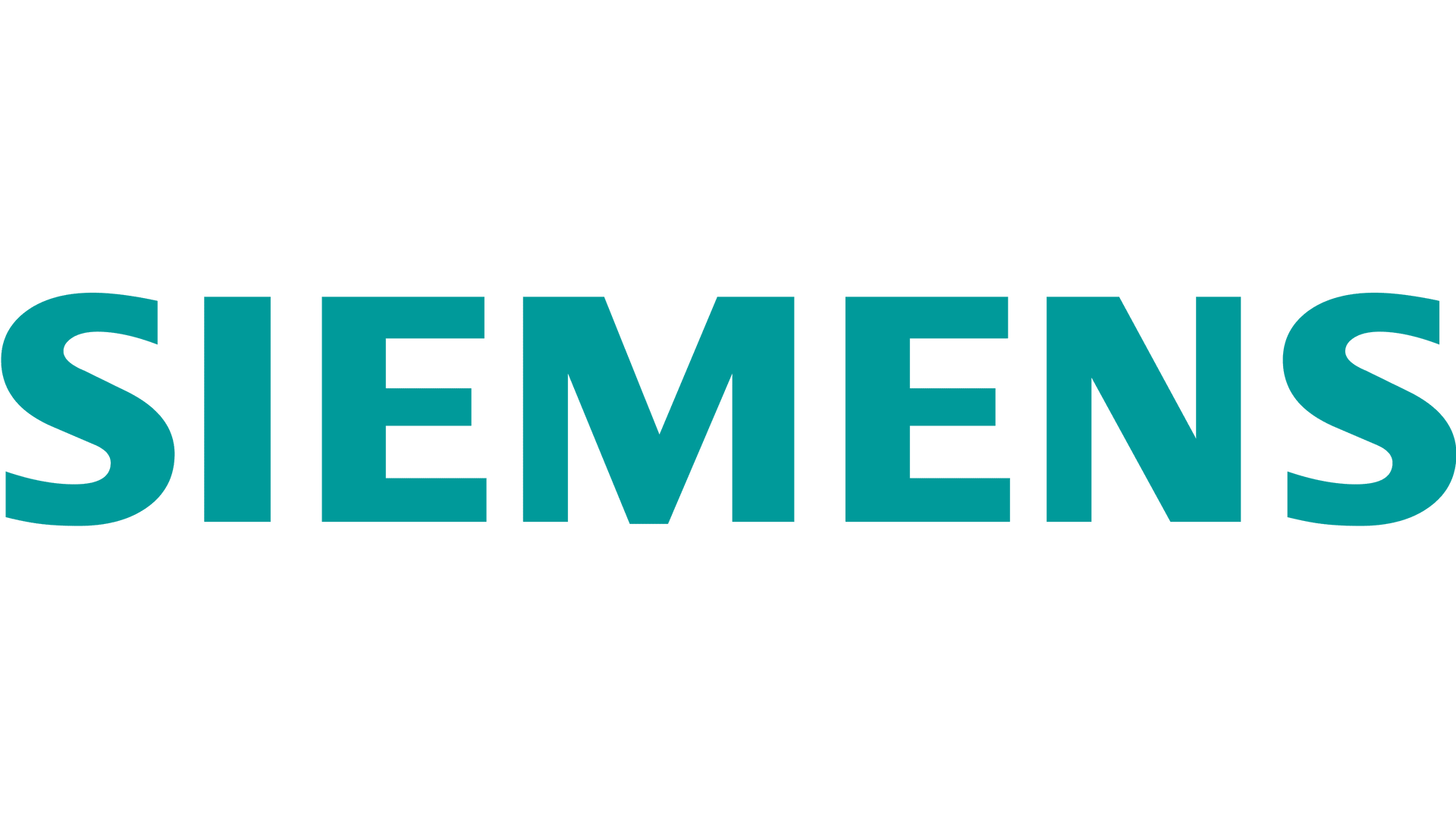SIEMENS in teal text.