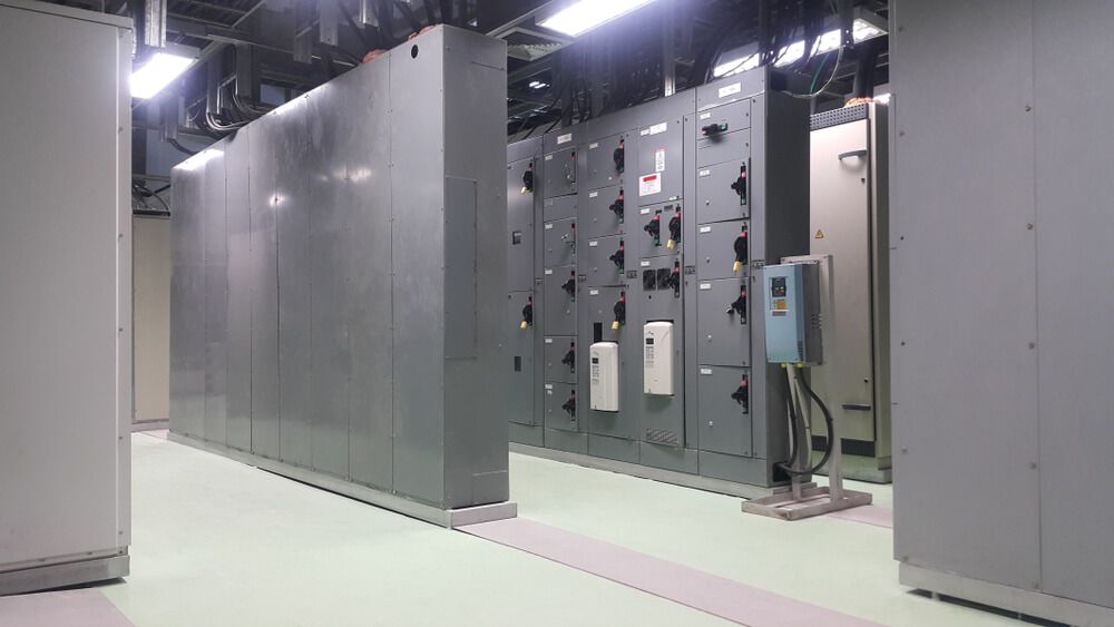 Expertly Installed Electrical Part Control Cabinets — Electrician in Orange