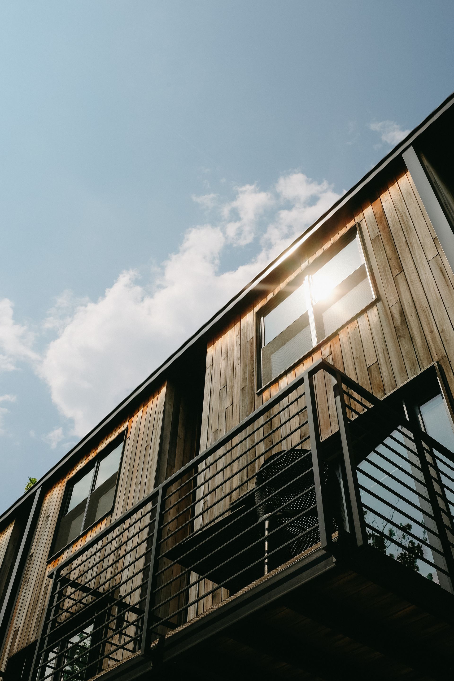 A close up of a wooden wall with a seamless texture.