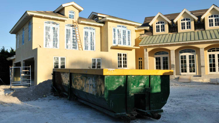 Green Colorado Eco Dumpsters dumpster.