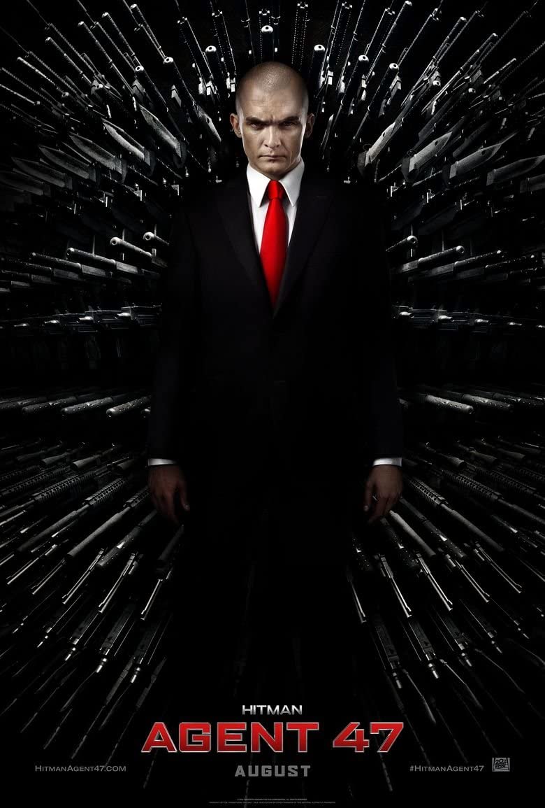 Promotional poster for 'Hitman: Agent 47' highlighting Ferdi Fischer's precision driving and stunt skills.