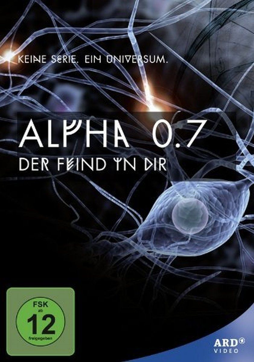 Poster for 'Alpha 0.7' featuring stunts coordinated by Ferdi Fischer.