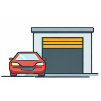 drive up, non-climate-controlled storage units