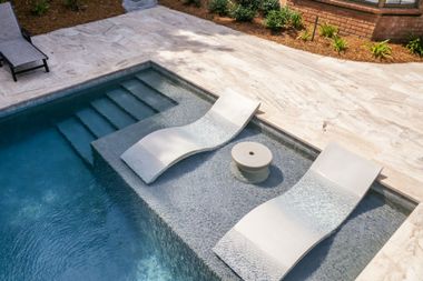 White architecture — Pool & Patio Services  in Fort Walton Beach, FL