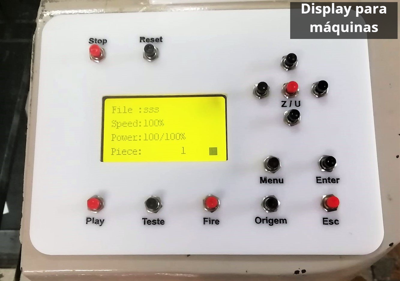 Display para máquinas