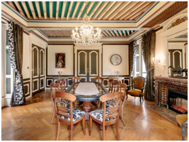 interior view of a big living room