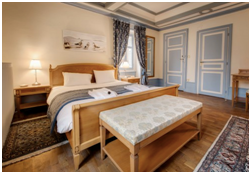 Interior view of a bedroom