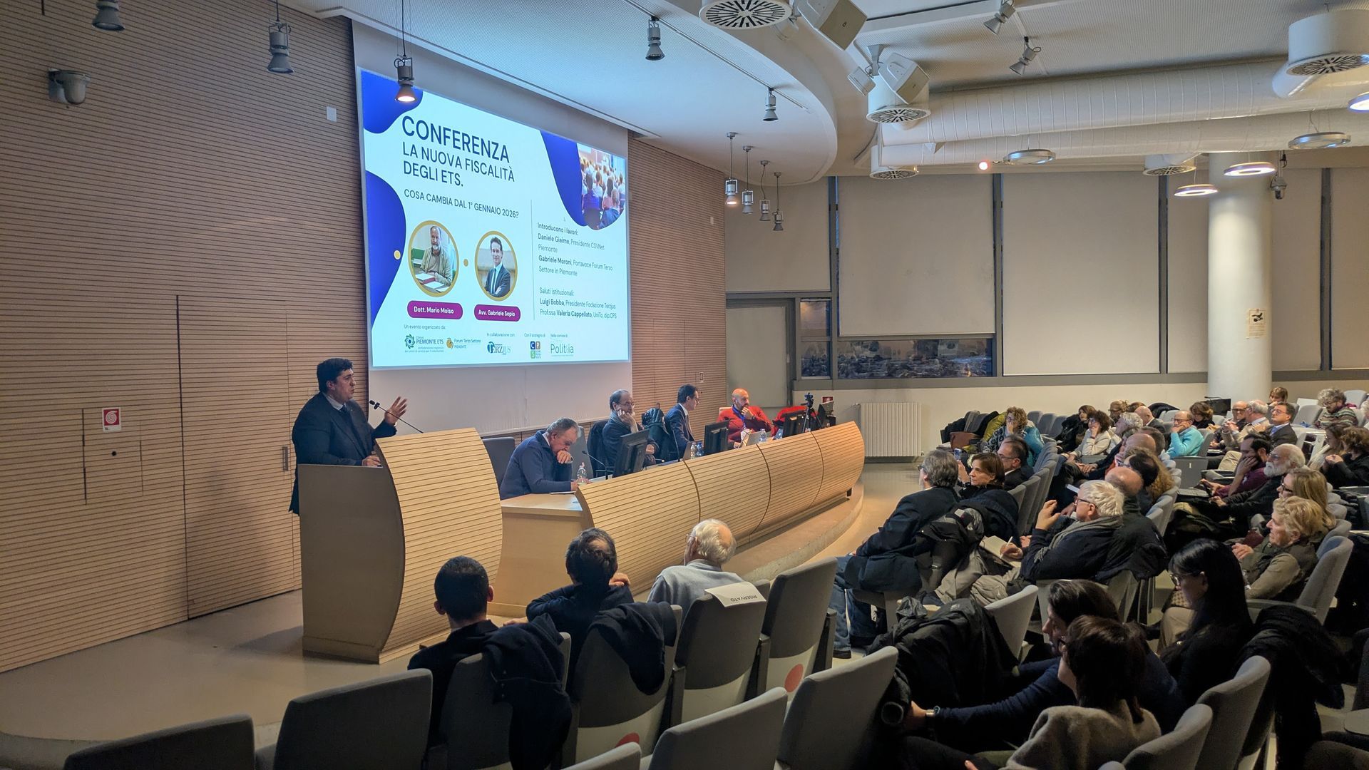 Grande partecipazione alla conferenza sul cambiamento in vigore dal 1° gennaio 2026