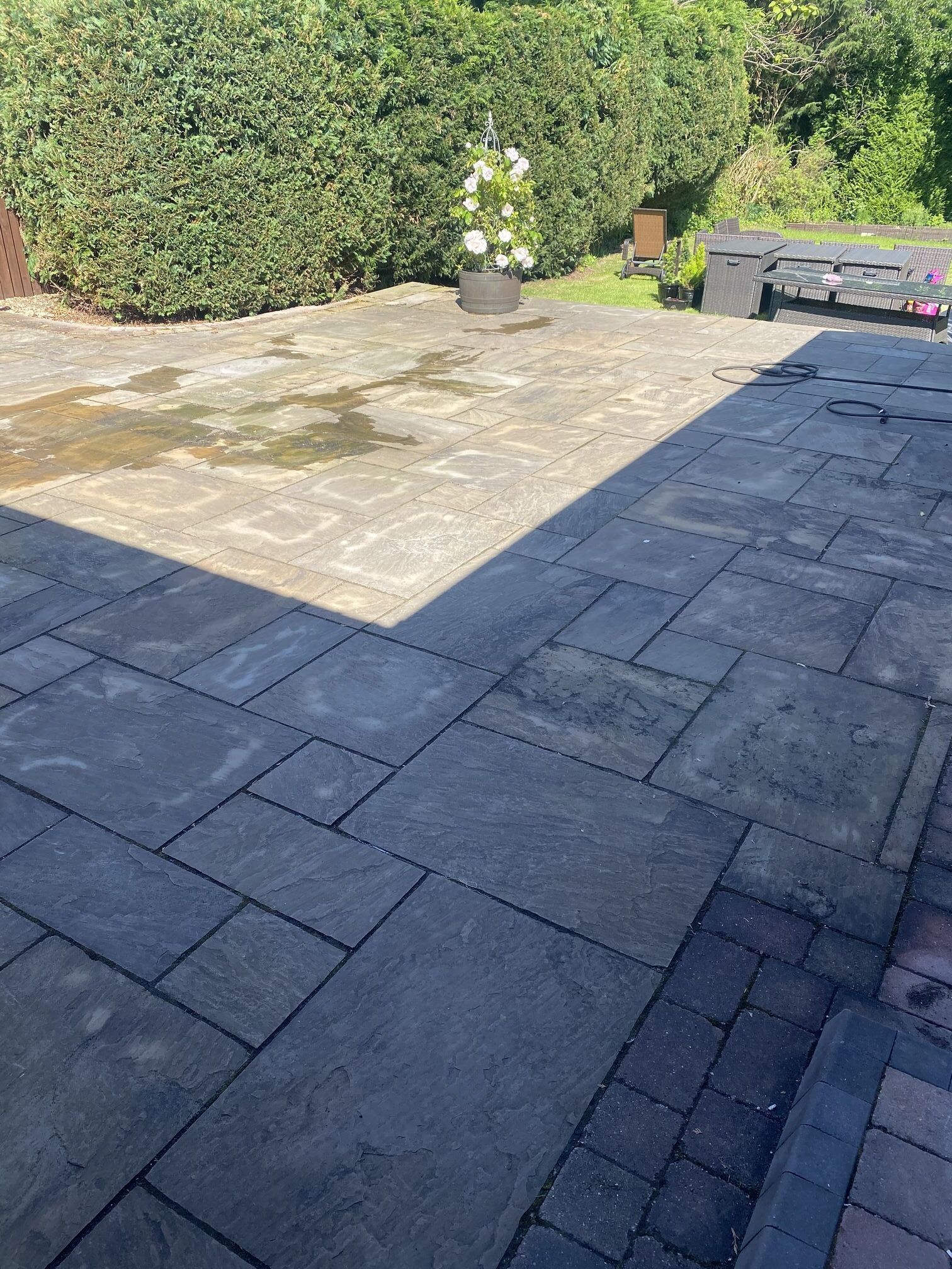 Patio cleaning in Solihull
