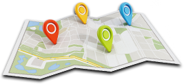 Location pins on map | Graham Auto Service