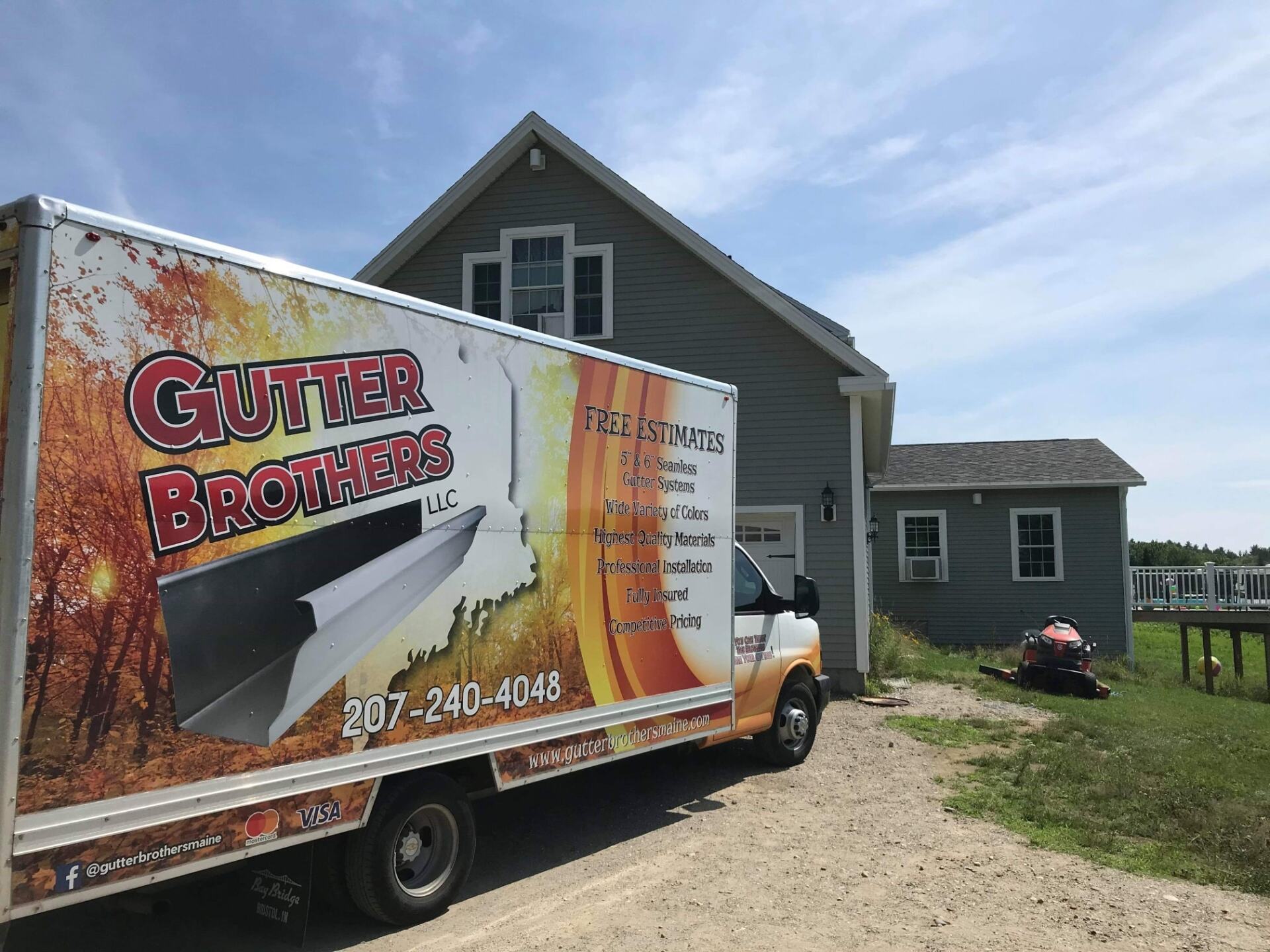 seamless gutter installation