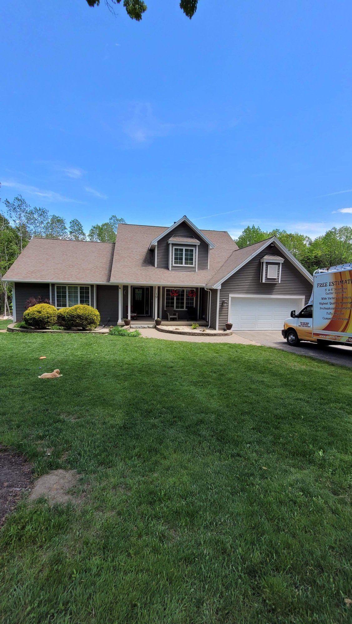 seamless gutter installation