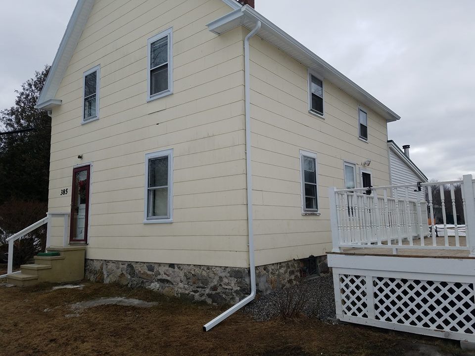 seamless gutter installation