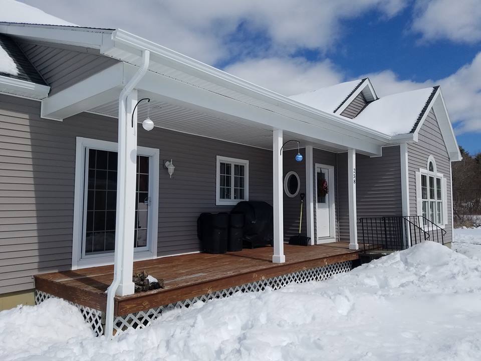 seamless gutter installation