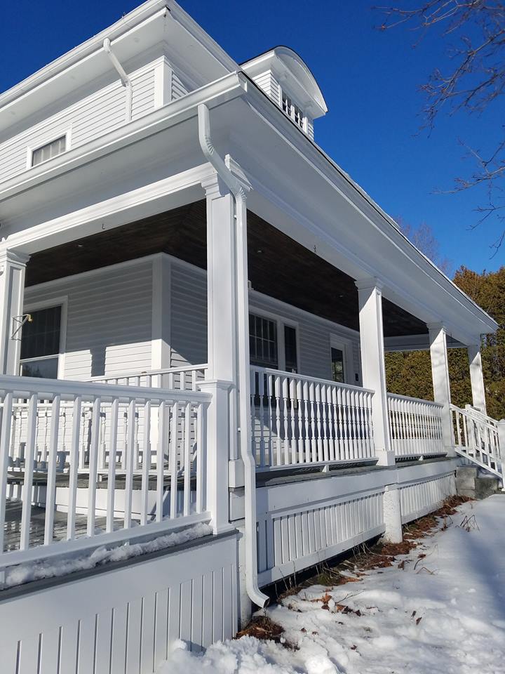 seamless gutter installation