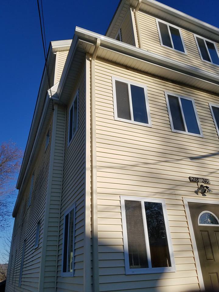 seamless gutter installation