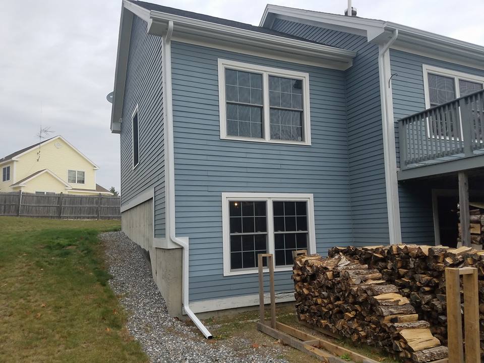 seamless gutter installation