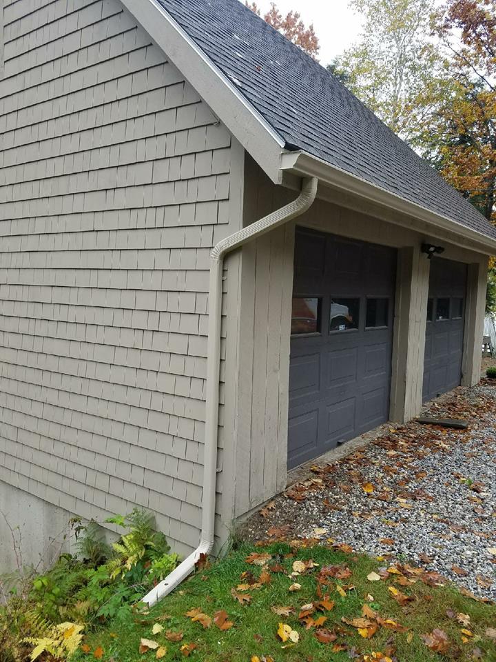 seamless gutter installation