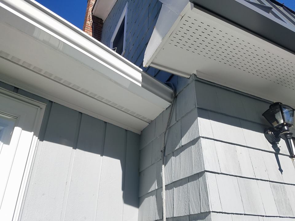 seamless gutter installation