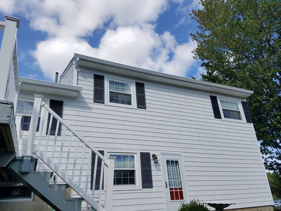 seamless gutter installation