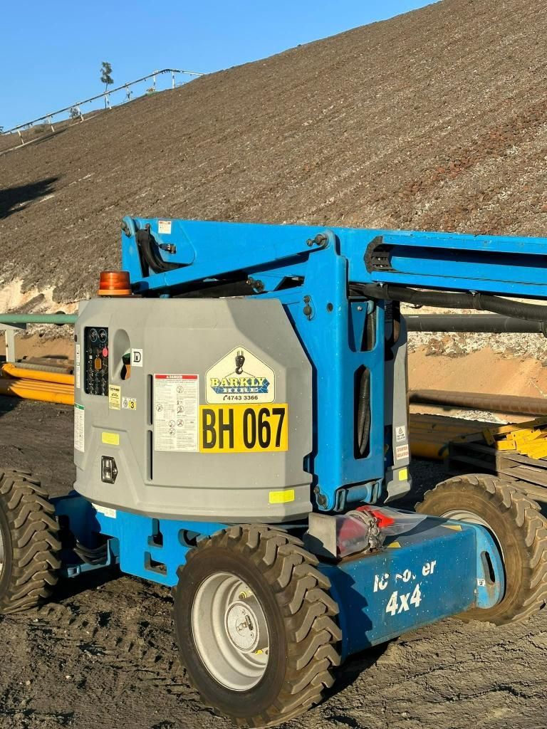 Blue and Gray Lift With a License Plate That Says Bh 067 — Barkly Hire in Ryan, QLD