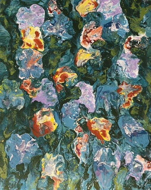 Adventures in Acrylics with Dot Goulet  July 11, 12-4pm