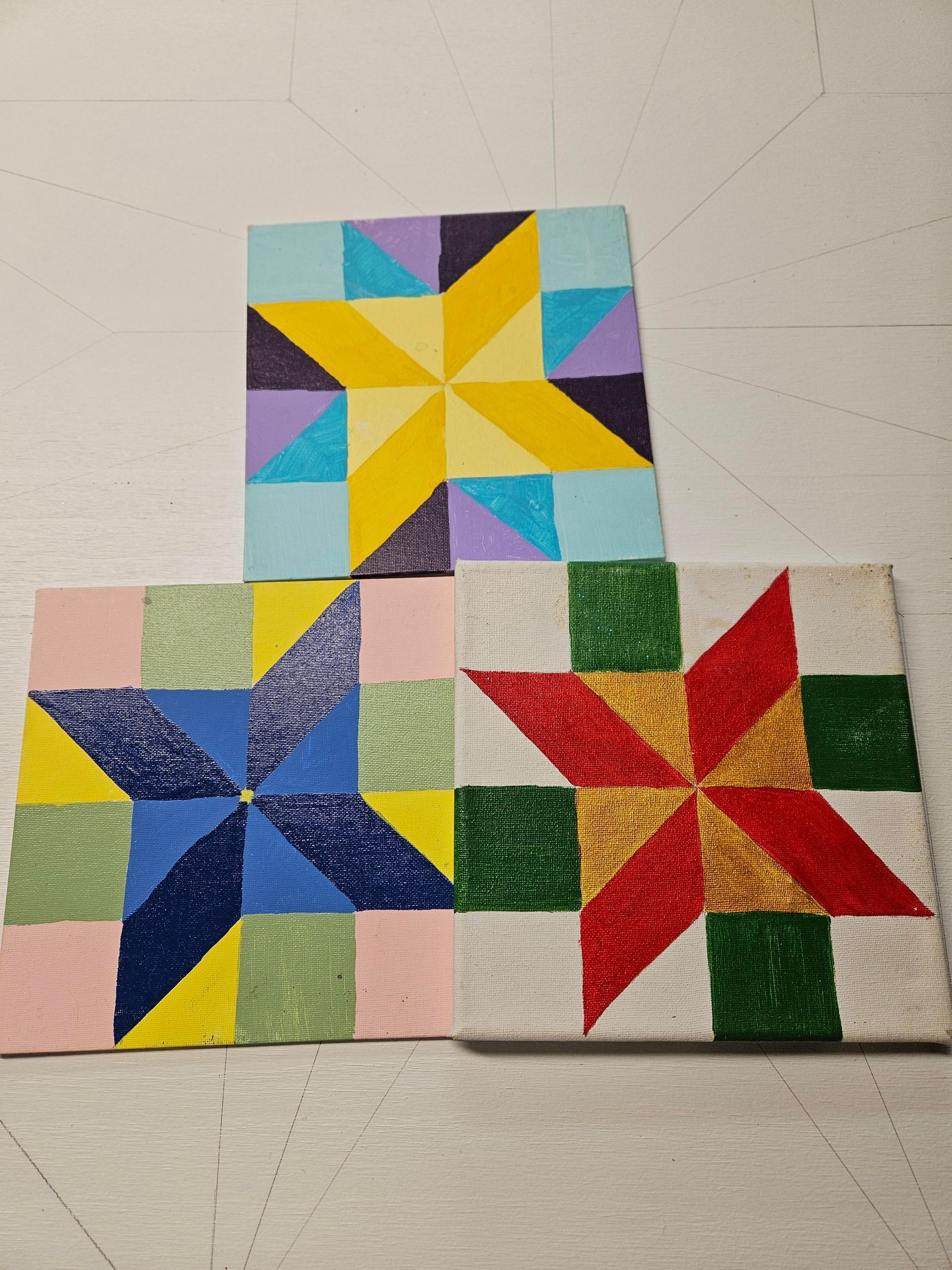 Learn To Make a Mini Barn Quilt with Marie Speer, Jan24, 9-11am