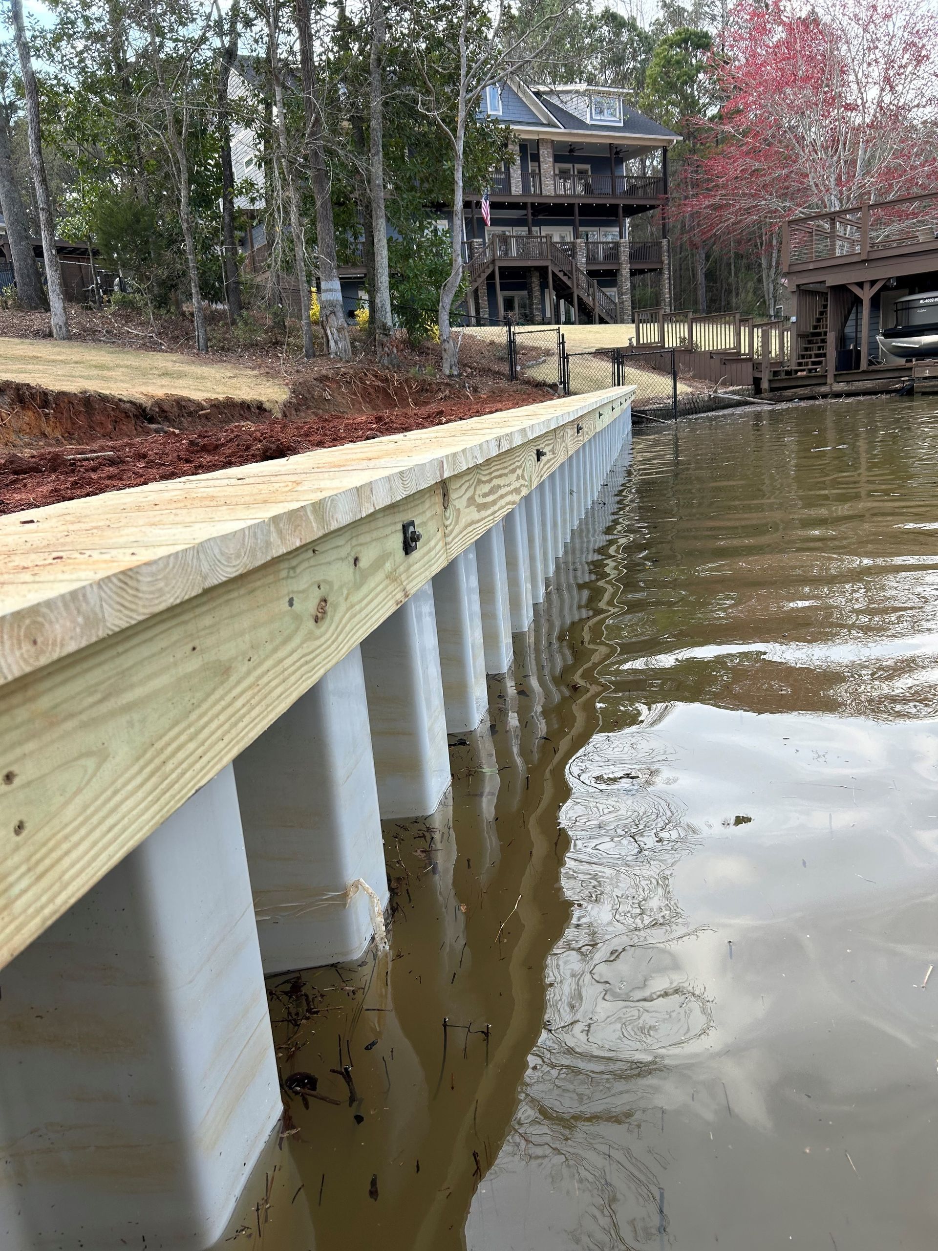 Seawall - Phenix City - G W Decking