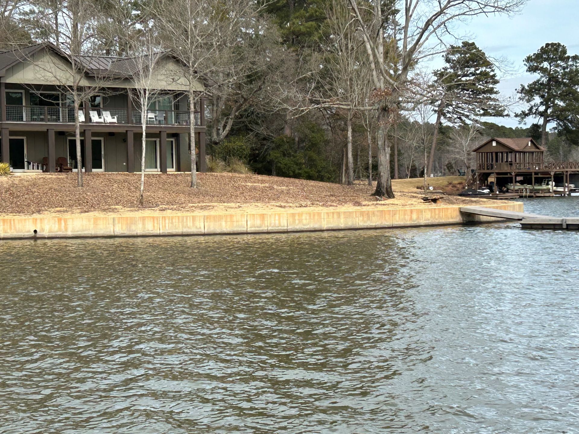 Seawall Installation - Phenix City - G W Decking