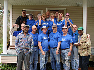 Adult Mission — 2013 Adult Mission Team in Galveston, Texas