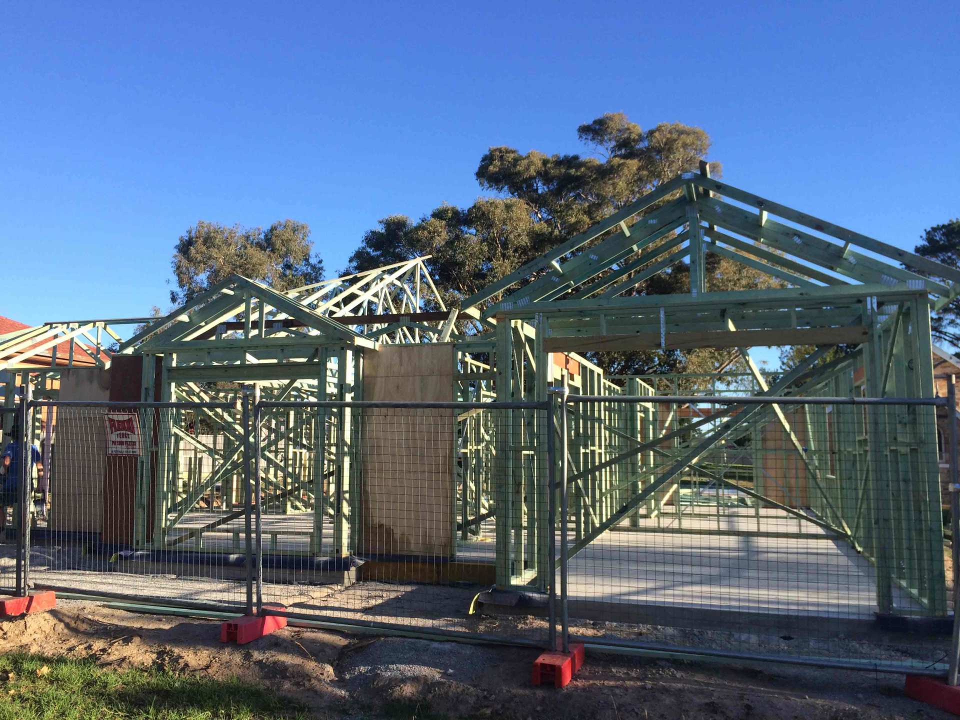 renovating the house